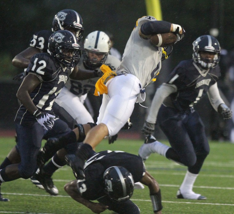 Shoemaker vs Stony Point Football